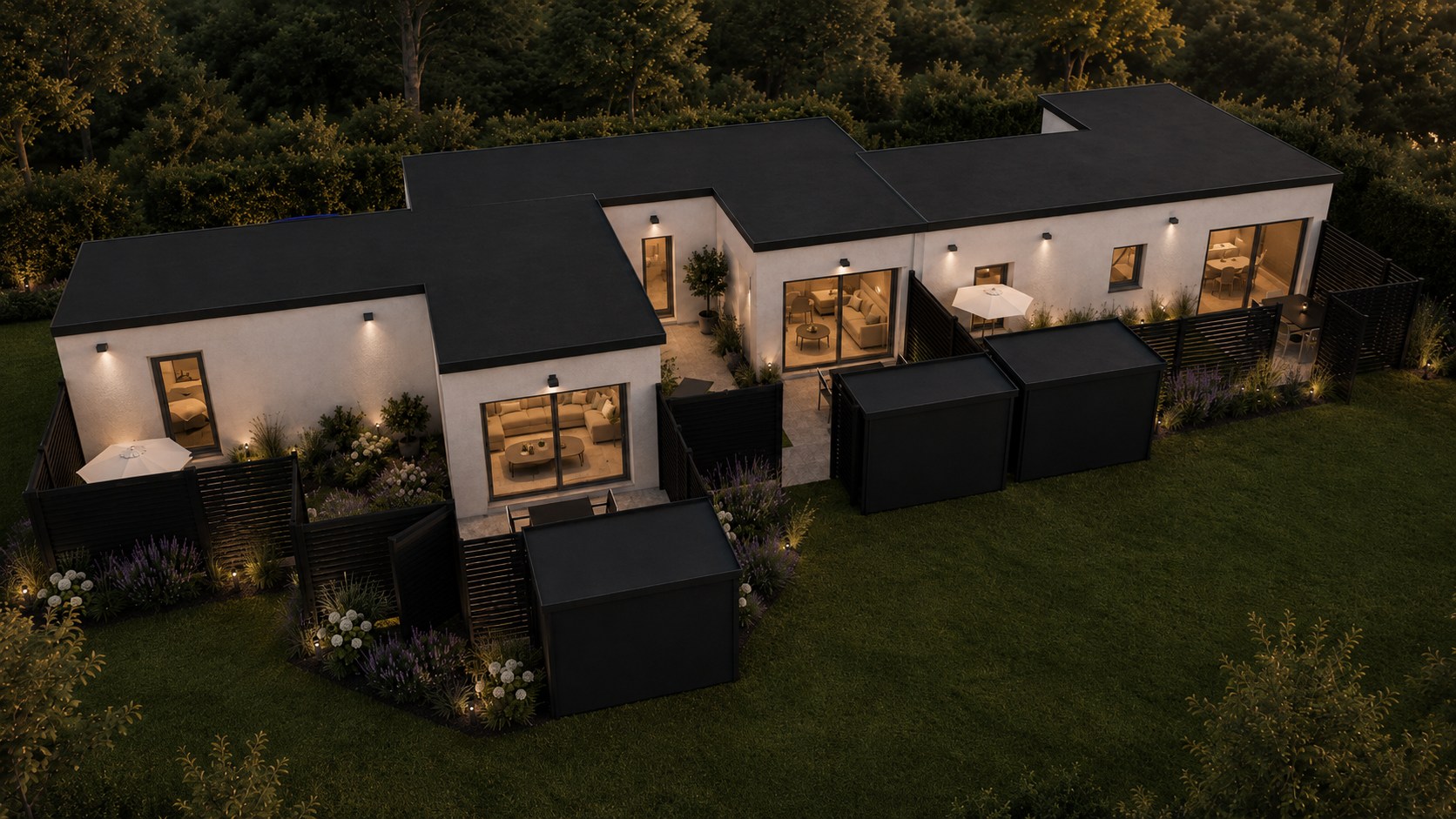 Totaal gerenoveerde vakantiewoning (type bungalow) met 1 slaapkamer te Koksijde. 