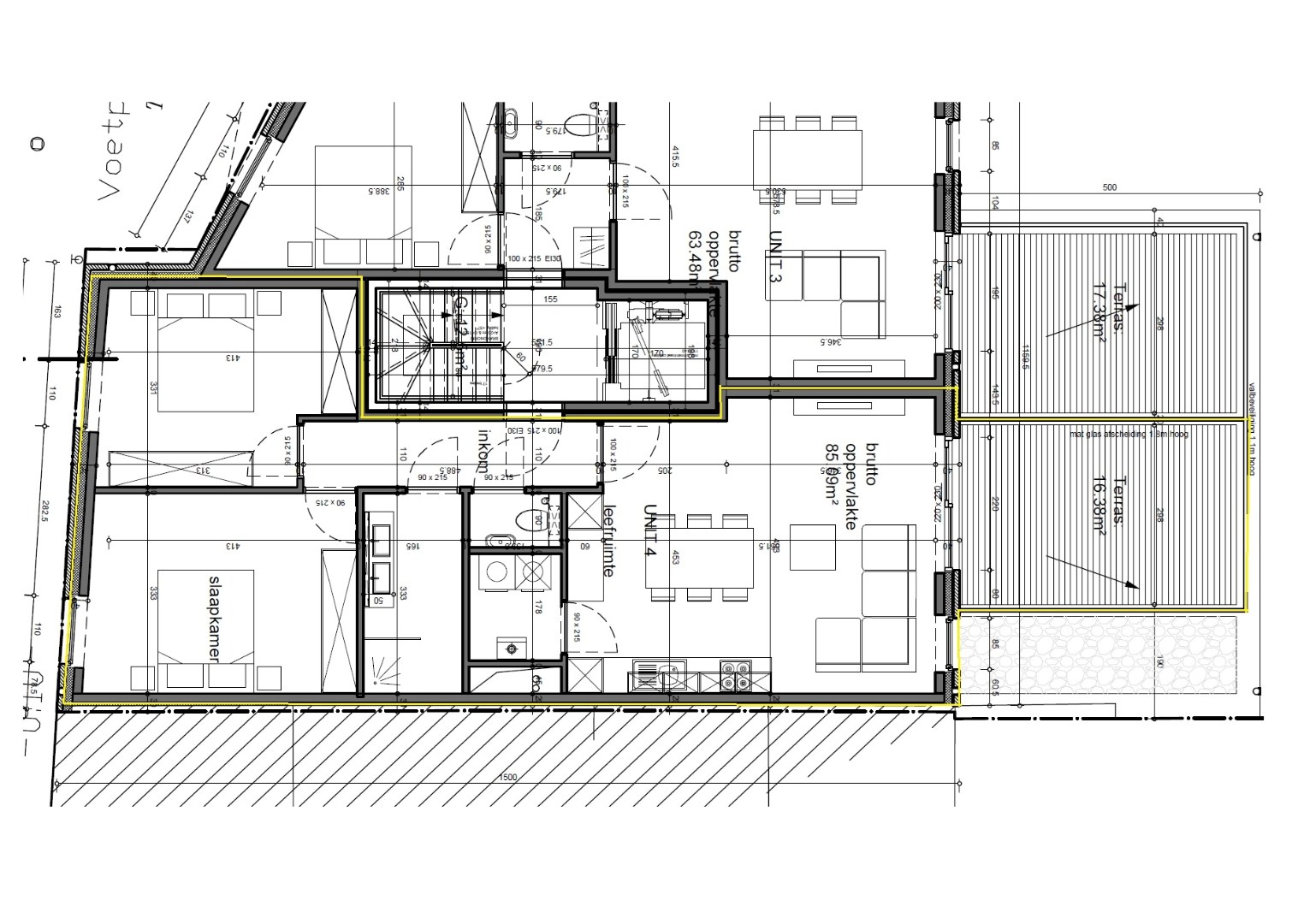 Volledig afgewerkte duplex met 2 slaapkamers en een private autostaanplaats 
