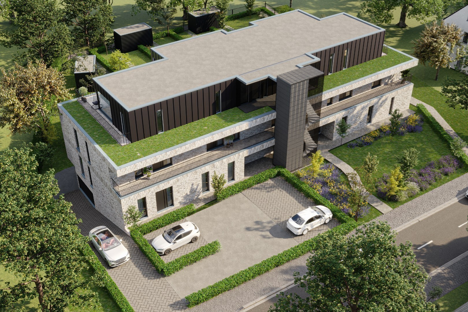 Appartement op de eerste verdieping 