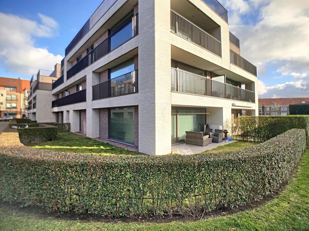 Recent hoekappartement met tuin - Zeebrugge 