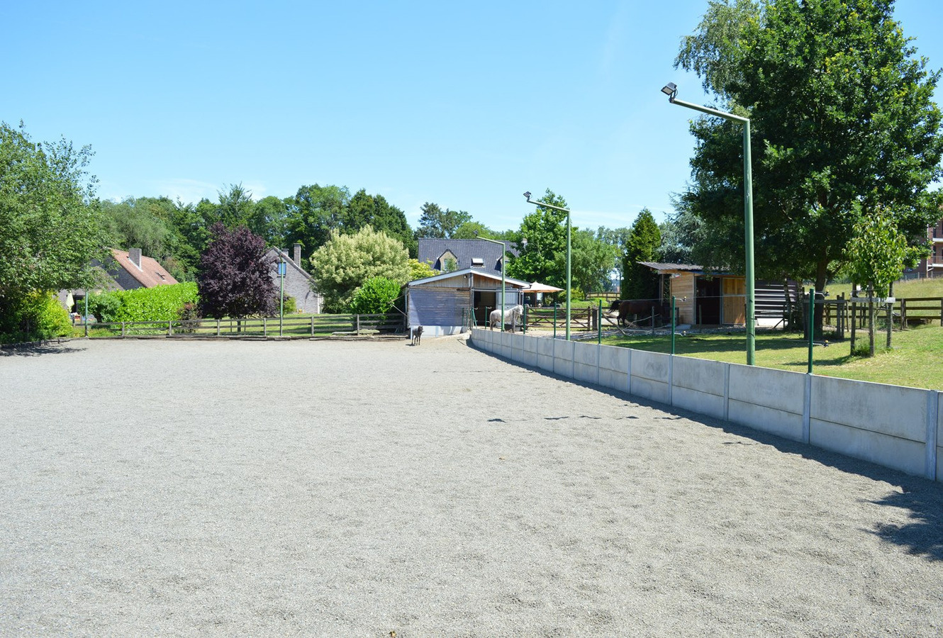 Mooie gezinswoning met stalgebouw en piste op ca. 5400m² te Dworp 