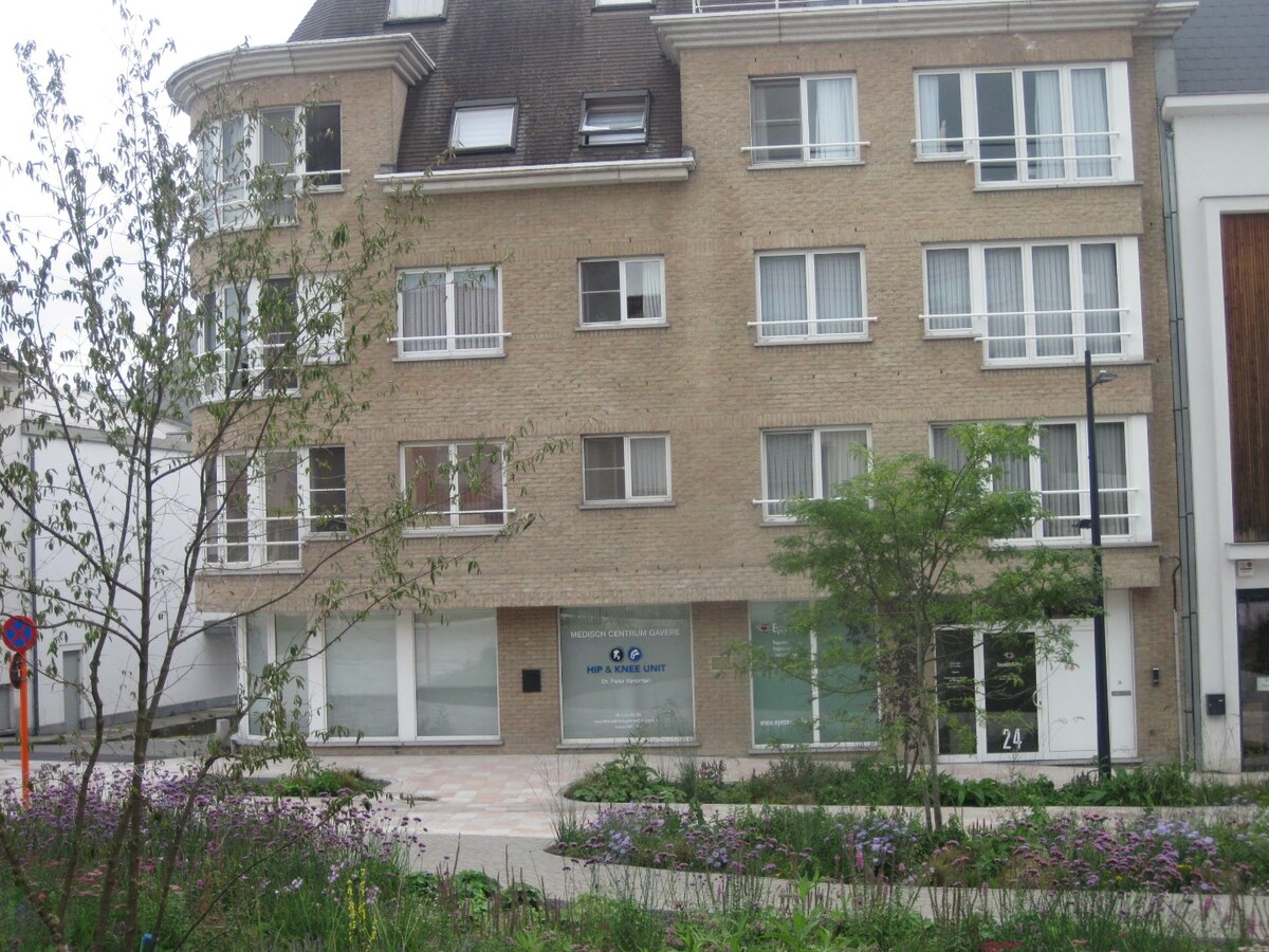 Aangenaam wonen op de Markt. 