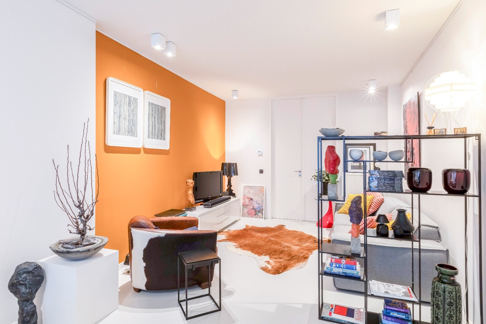 Exclusief 1-slp. app. in het centrum van de stad. 