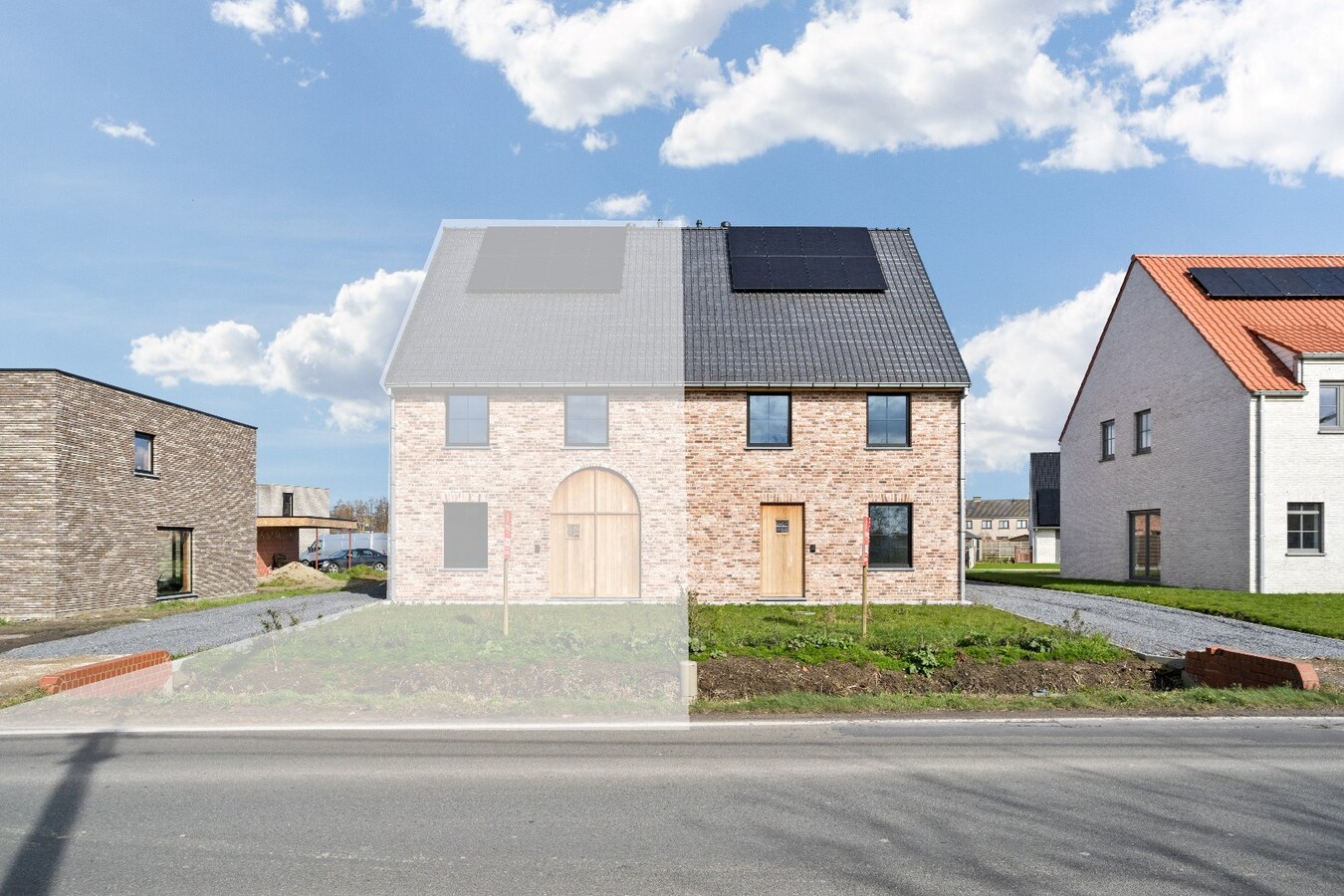 Energiezuinige nieuwbouwwoning met 4 slaapkamers te Houthulst 