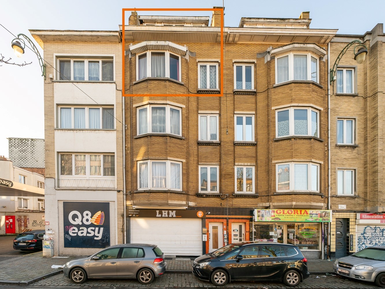 2-kamer appartement met zolder in de buurt van Tour &amp; Taxis 