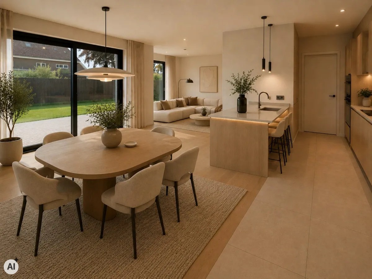 Exclusieve, energiezuinige nieuwbouwwoning op een discrete ligging te Waregem! 