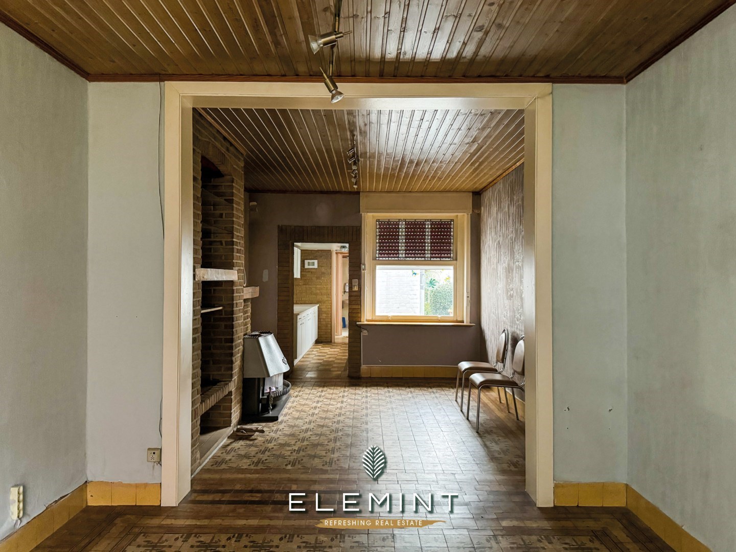 Te renoveren woning in het centrum van Heule op een perceel van 290 m² 