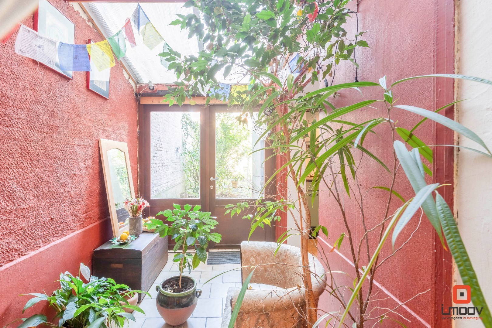 Ruime burgerwoning met stadstuin bestaande uit 2 wooneenheden nabij Gent Sint-Pieters 