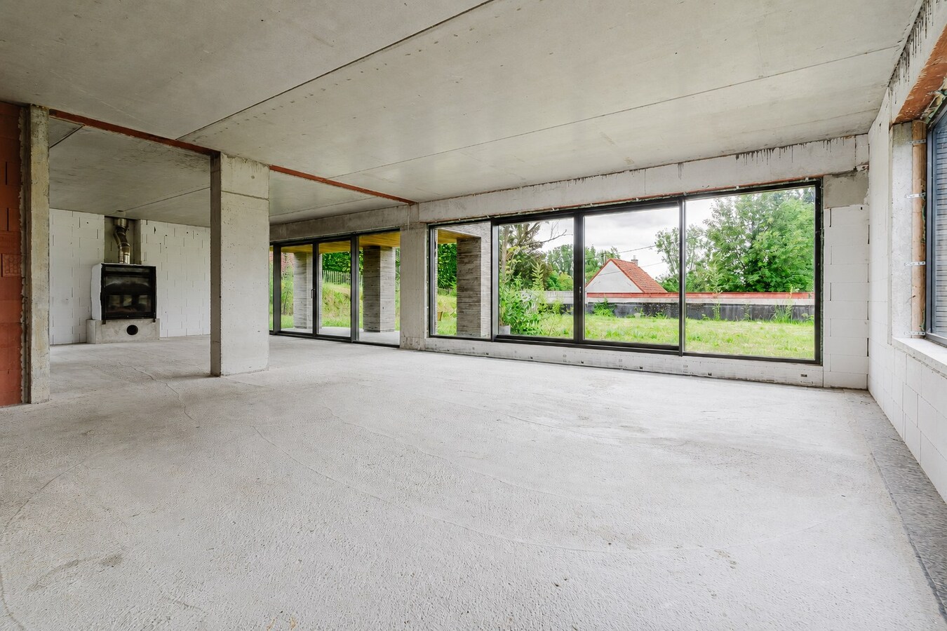 Moderne casco-nieuwbouw in 't groene Dikkelvenne. 