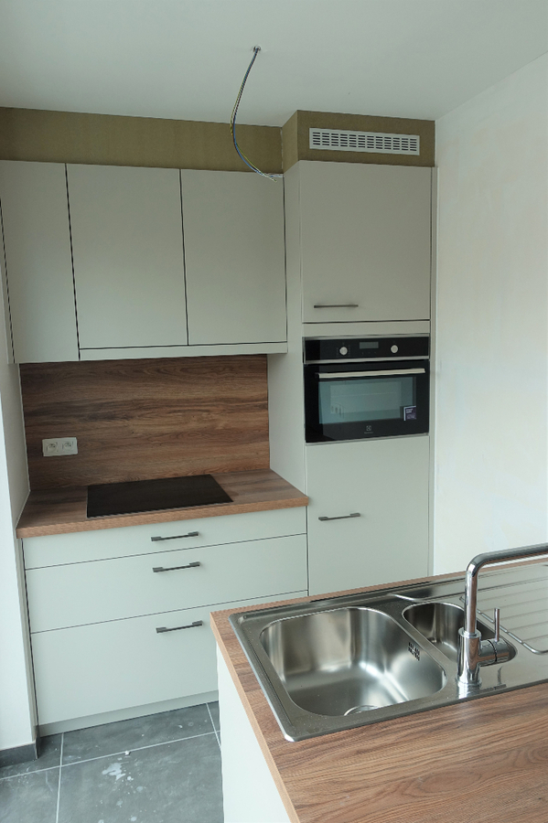 Nieuwbouw appartement met terras 