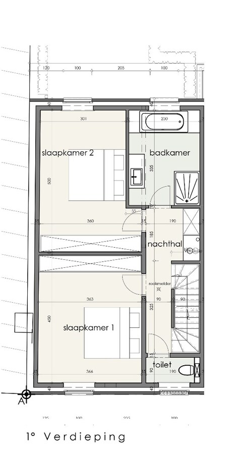 Nieuwbouwwoning met 4 slaapkamers en tuin te Lombardsijde 