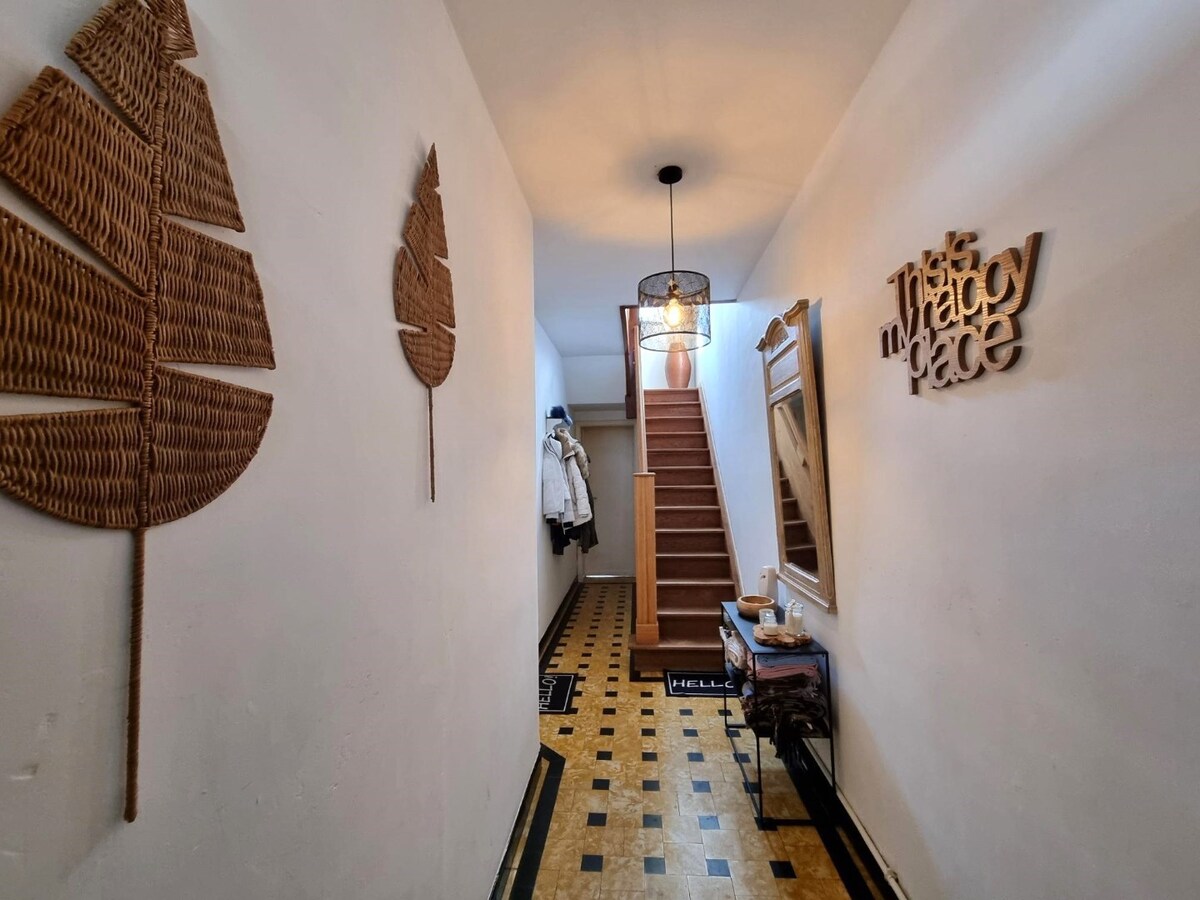 Toffe, ruime en lichtrijke gezinswoning met knappe zuidgerichte tuin - Heist 