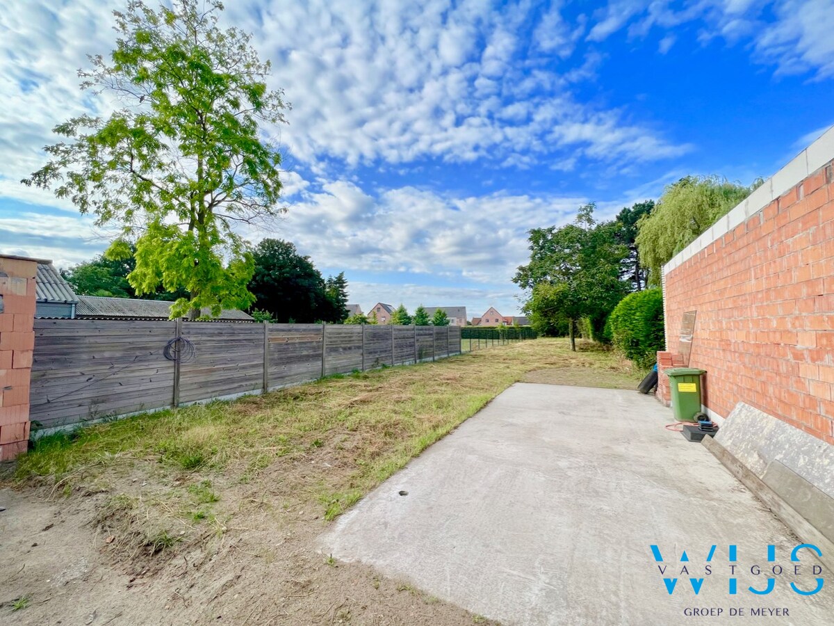 Af te werken vernieuwbouw te Ertvelde ! 