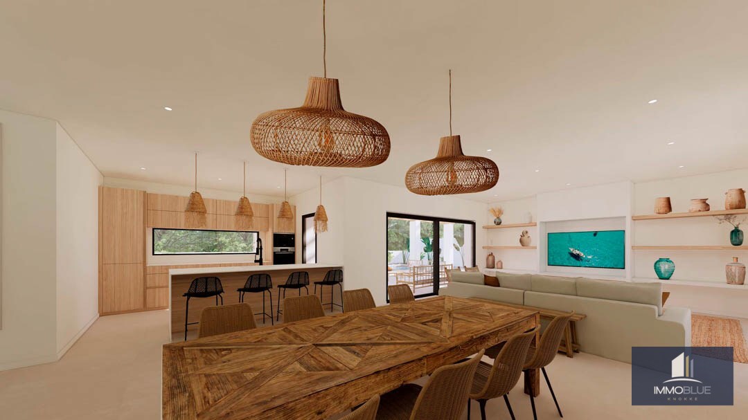 Prachtig villaproject op slechts enkele minuten van het strand van Moraira. 