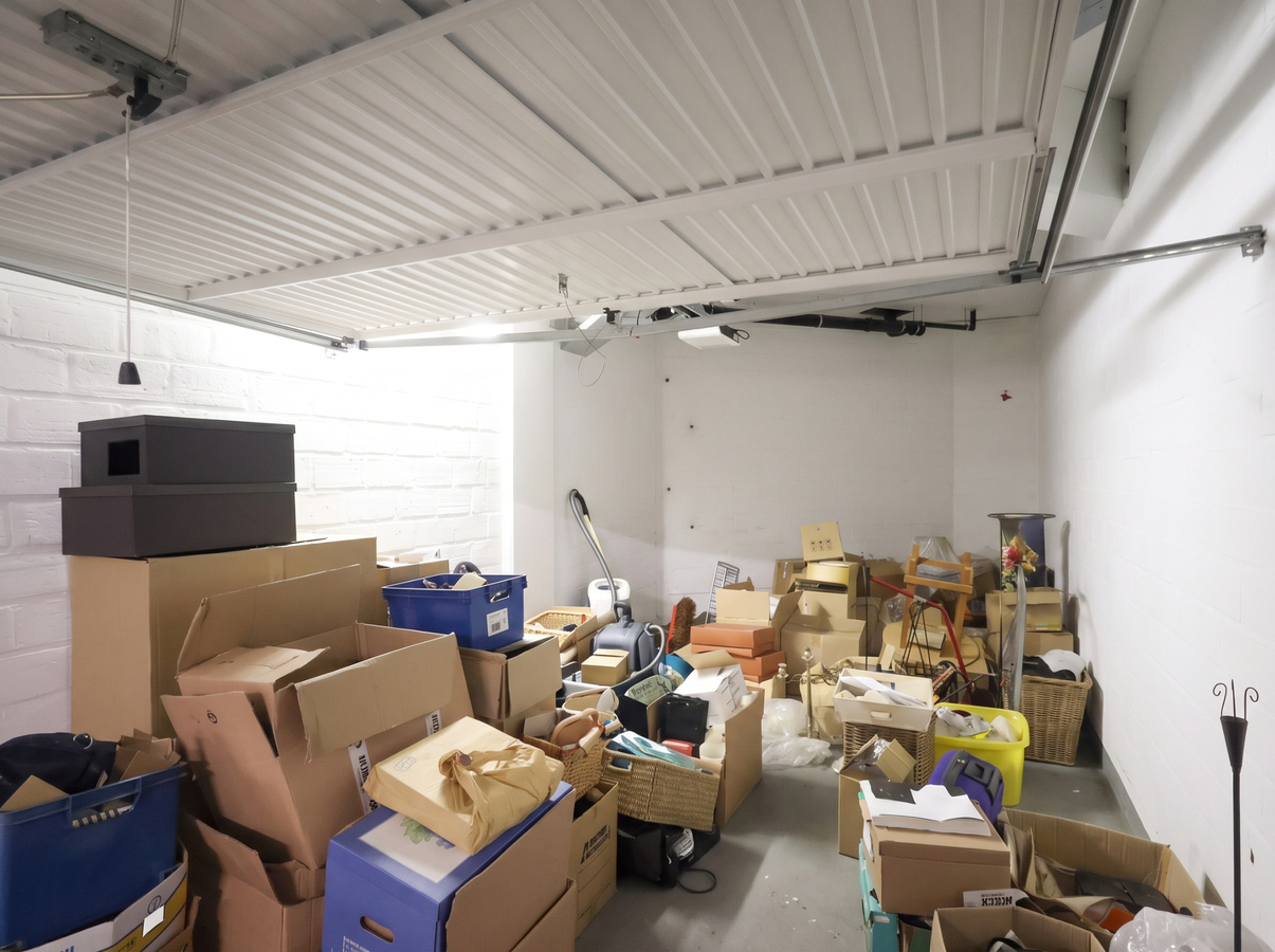 Ruime garage in Residentie Eden Garden 