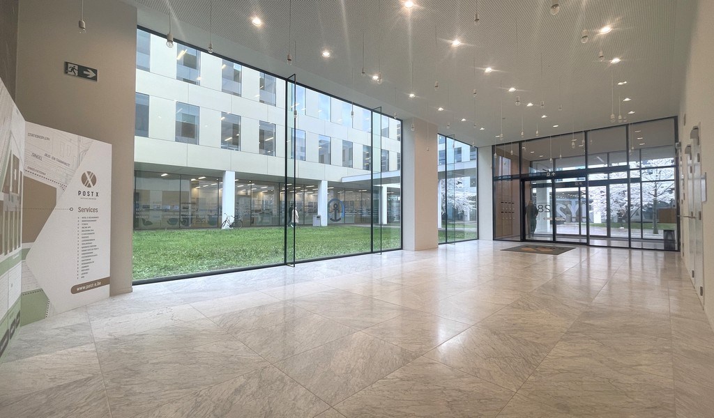 Duurzame kantoren te huur in Post X langs de Ring in Berchem