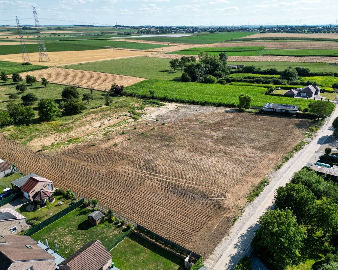 Projectgrond voor 4 halfopen bebouwingen 