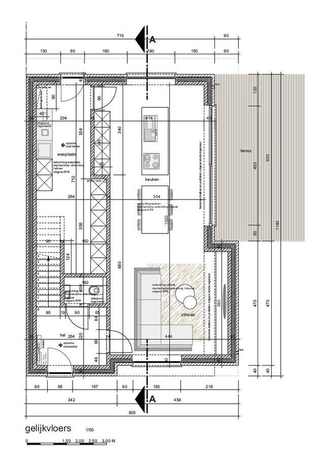 Nieuwbouwwoning met 3 slaapkamers 