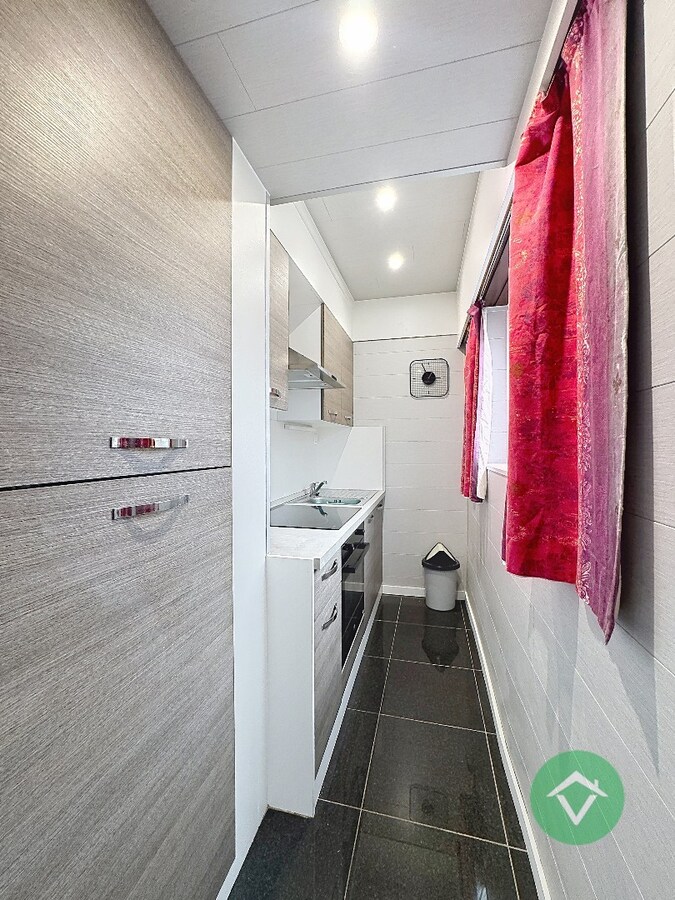 Bemeubelde studio met zicht op het Normandpark te Middelkerke 