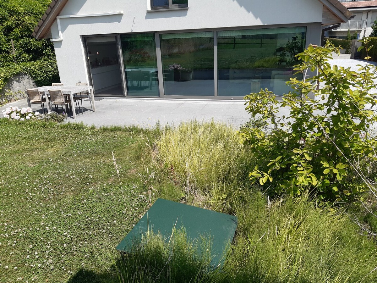 Energiezuinig wonen met weids uitzicht. 