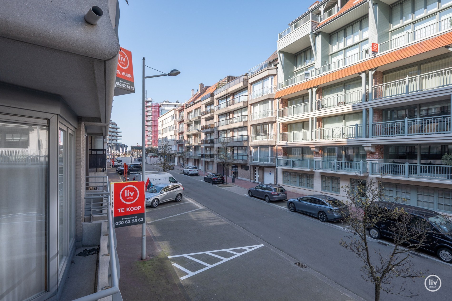 Agréable appartement d'une chambre avec terrasse dans un emplacement de choix sur l'avenue Van Bunnen à Knokke (rénovation 2026) 