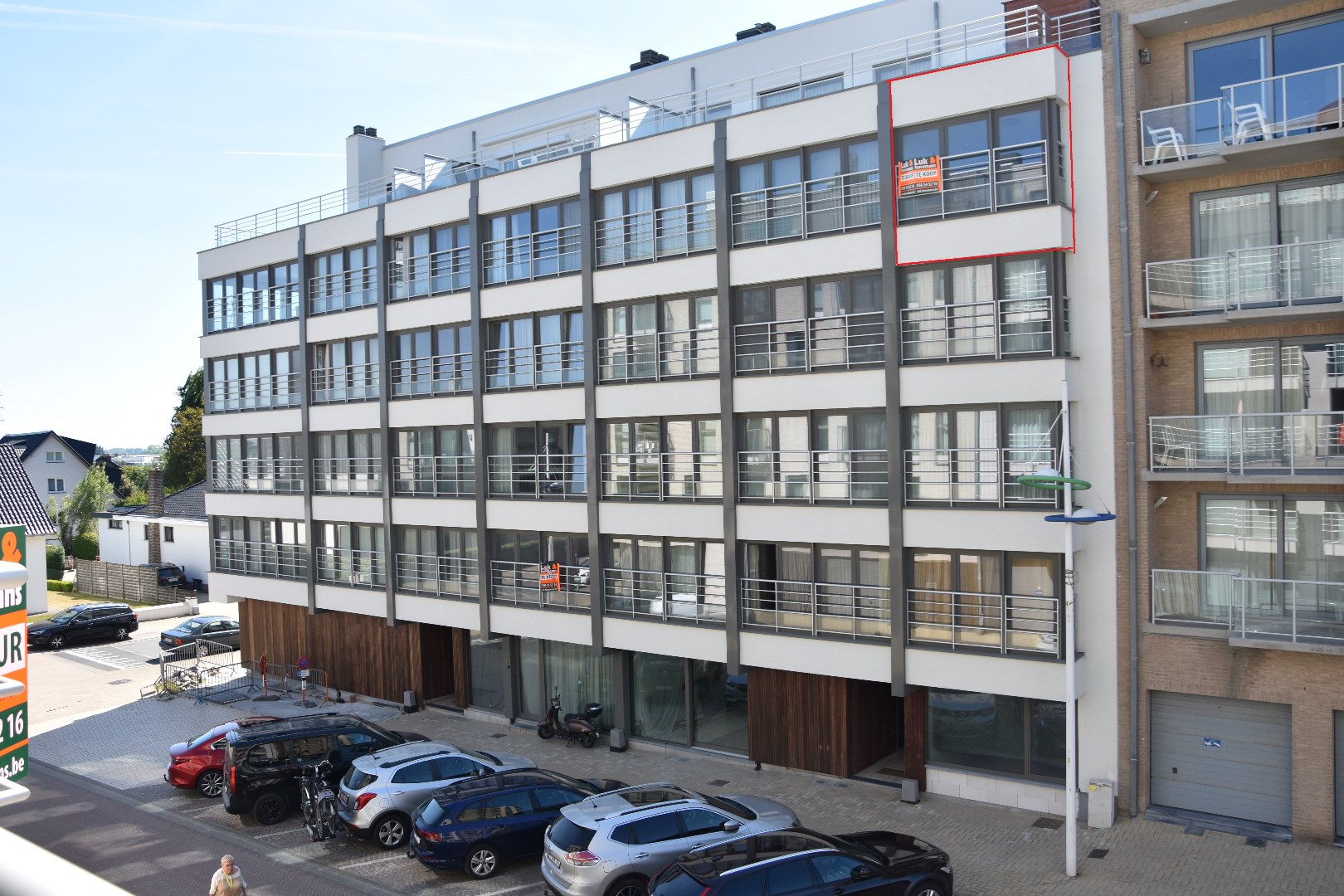 Appartement met zijdelingszeezicht gelegen te Zeebrugge - VKZ445 