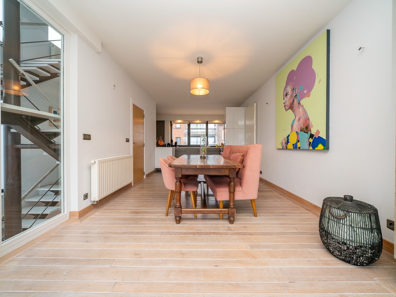 Gemeubelde woning in het centrum van Dilbeek 