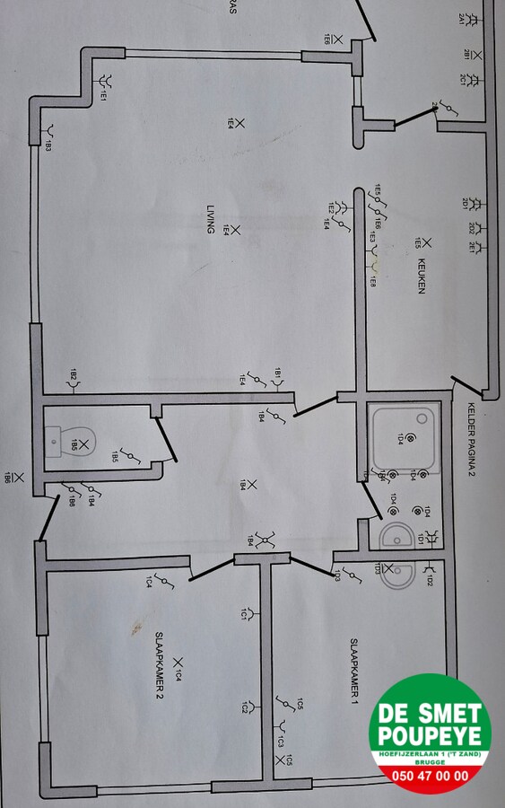 Gelijkvloersappartement met terras en garage 