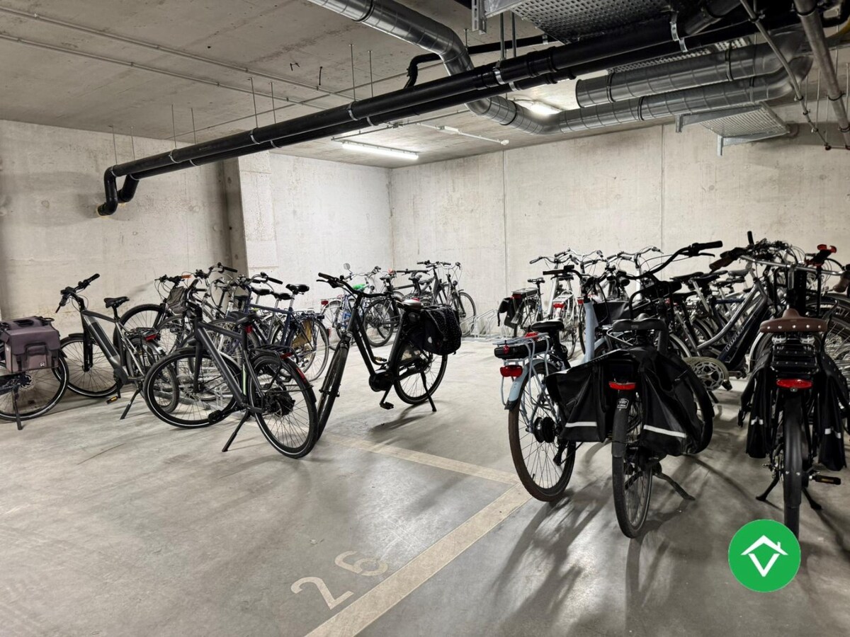 Modern 1-slaapkamerappartement met ruim terras aan de Vaartdijk in Brugge – EPC A 