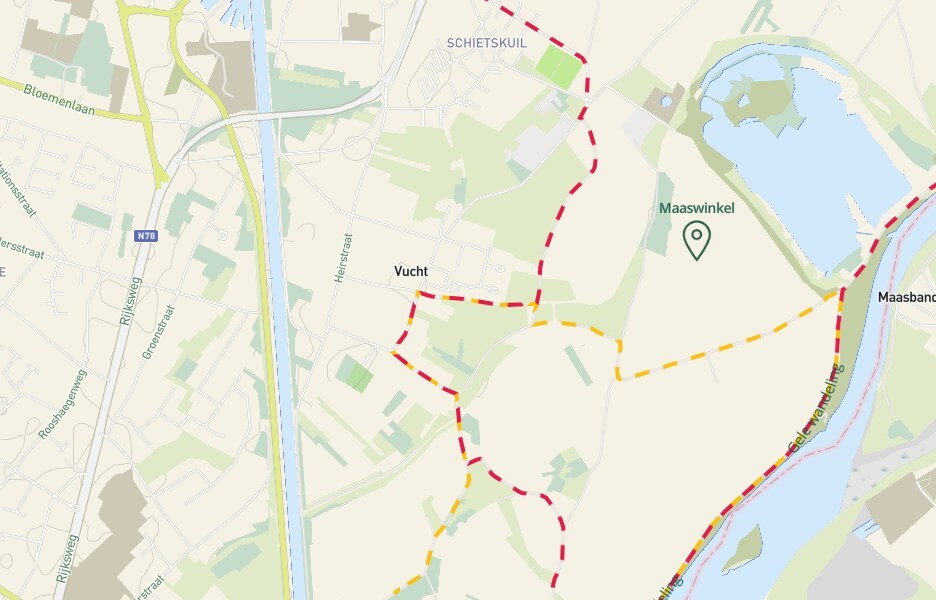 Gezinswoning met 4 slaapkamers, gelegen aan de Winterdijk, natuurgebied Maaswinkel. 