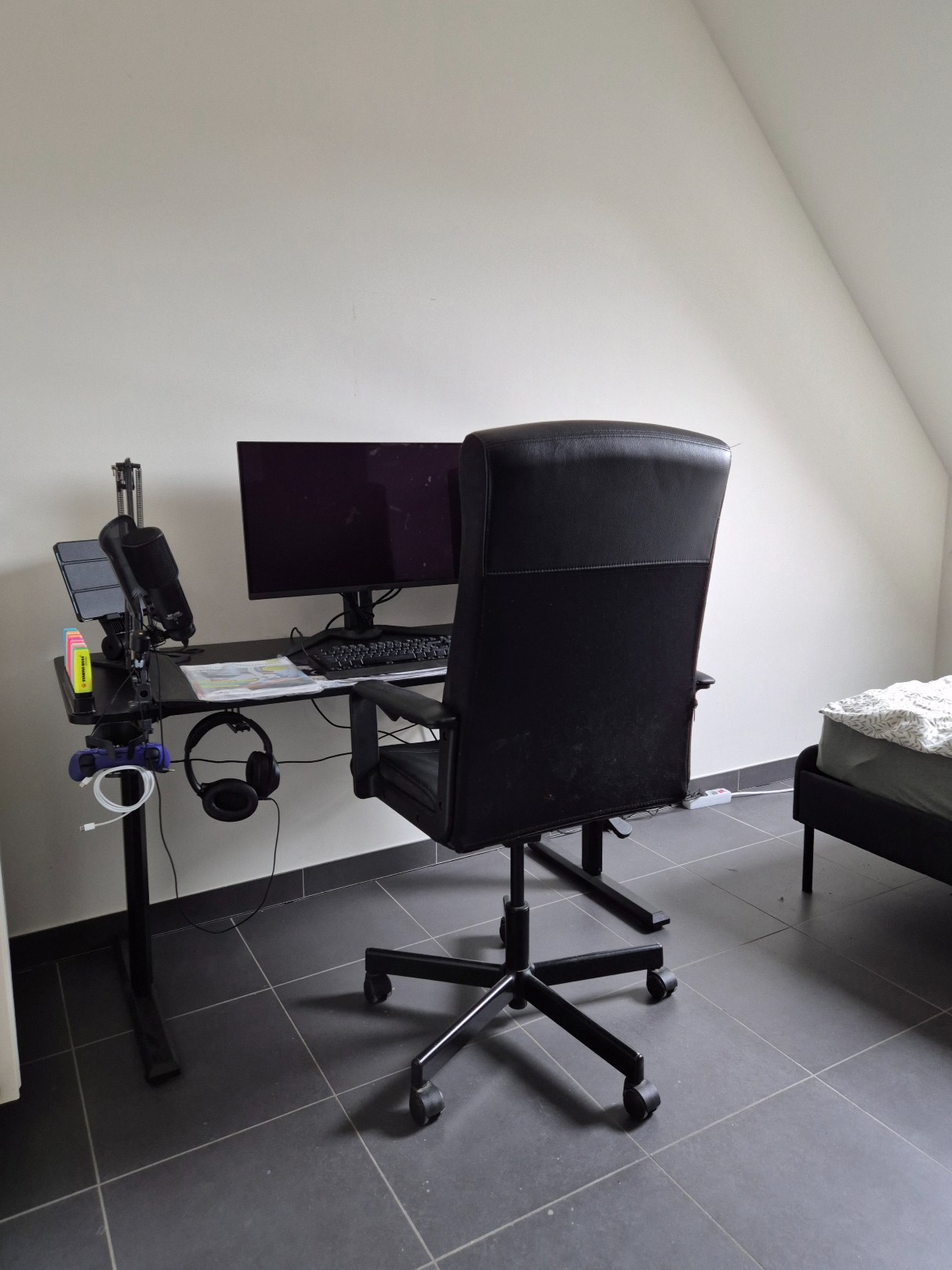 Appartement met 1 slaapkamer en garage. 