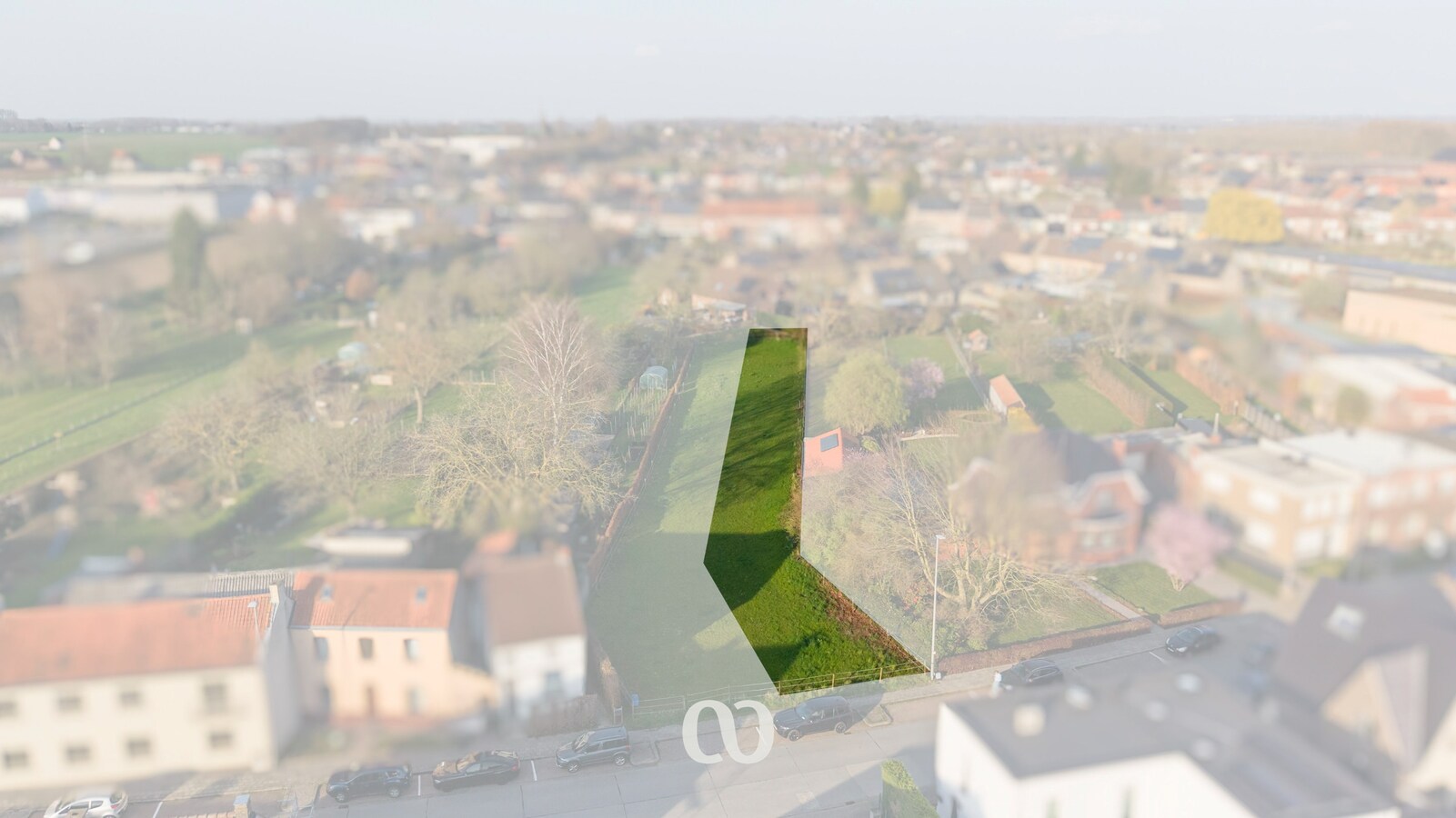 Bouwgrond voor halfopen bebouwing in de Serpentstraat te Oudenaarde 