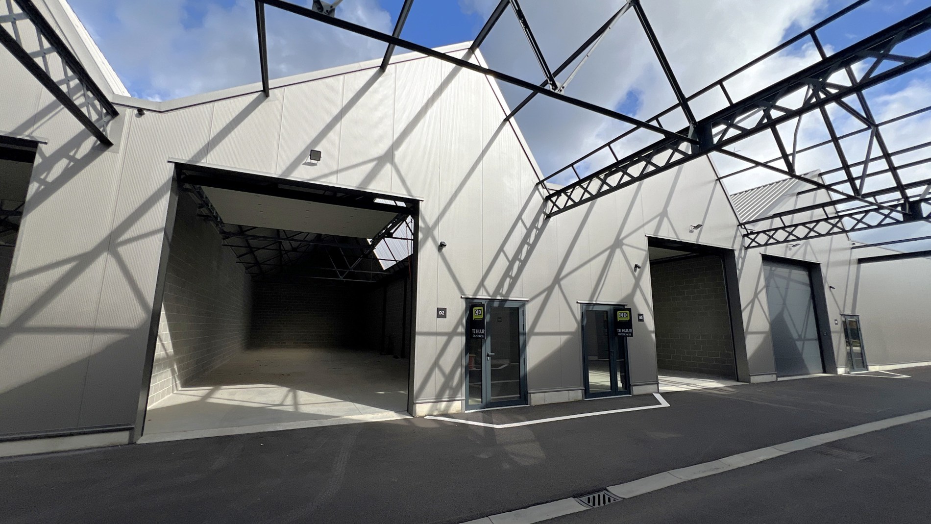 Nieuwbouw opslagruimtes te huur nabij N407 in Kalken