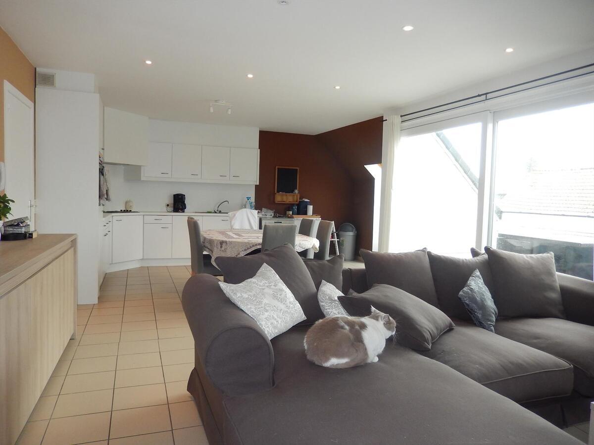 Gezellig dakappartement in centrum Jabbeke 