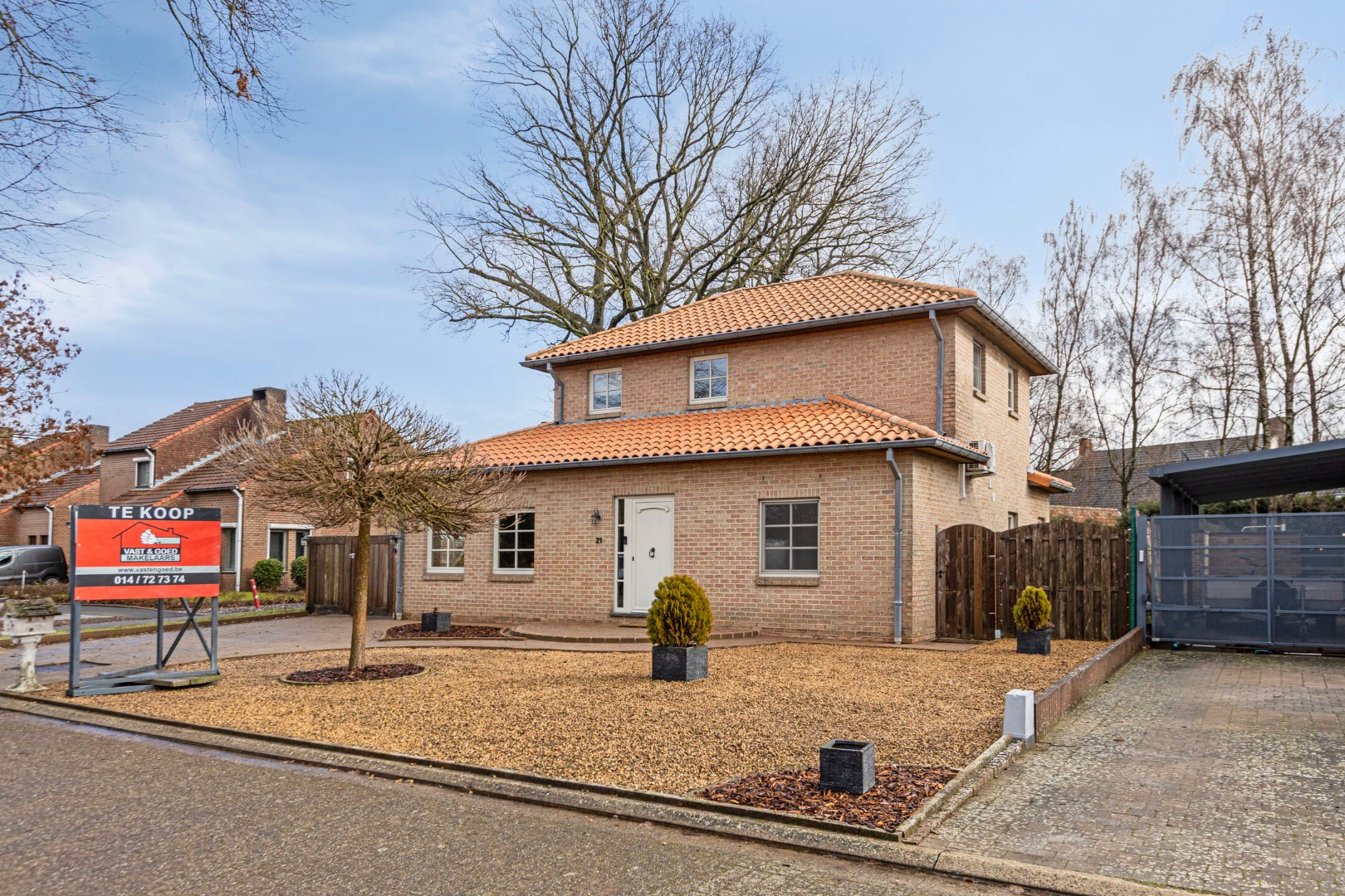 Instapklare gezinswoning met 3 slpk. in doodlopende straat te Kleine-Brogel 