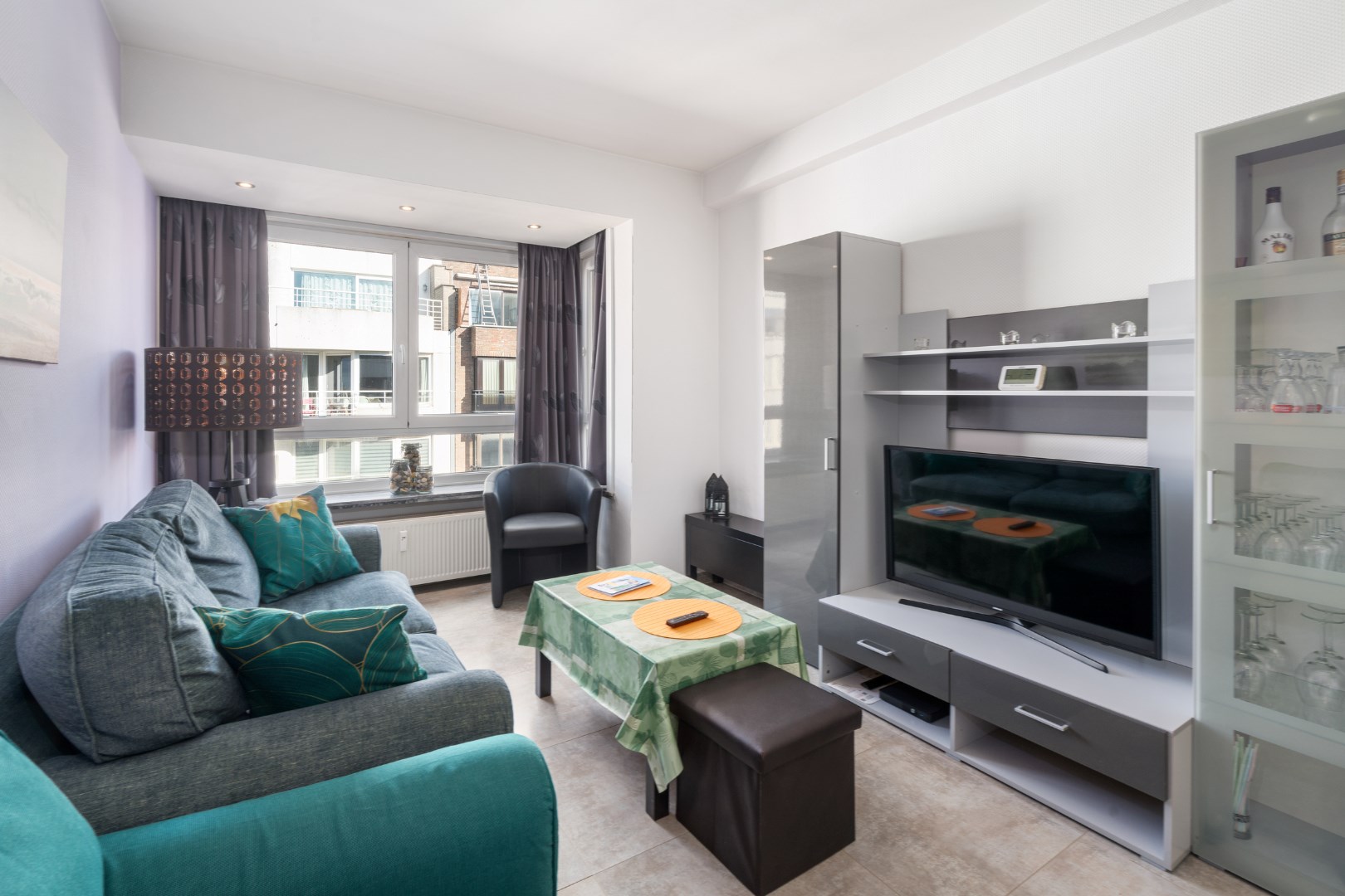 INSTAPKLAAR APPARTEMENT MET 1 SLAAPKAMER IN CENTRUM OOSTENDE 