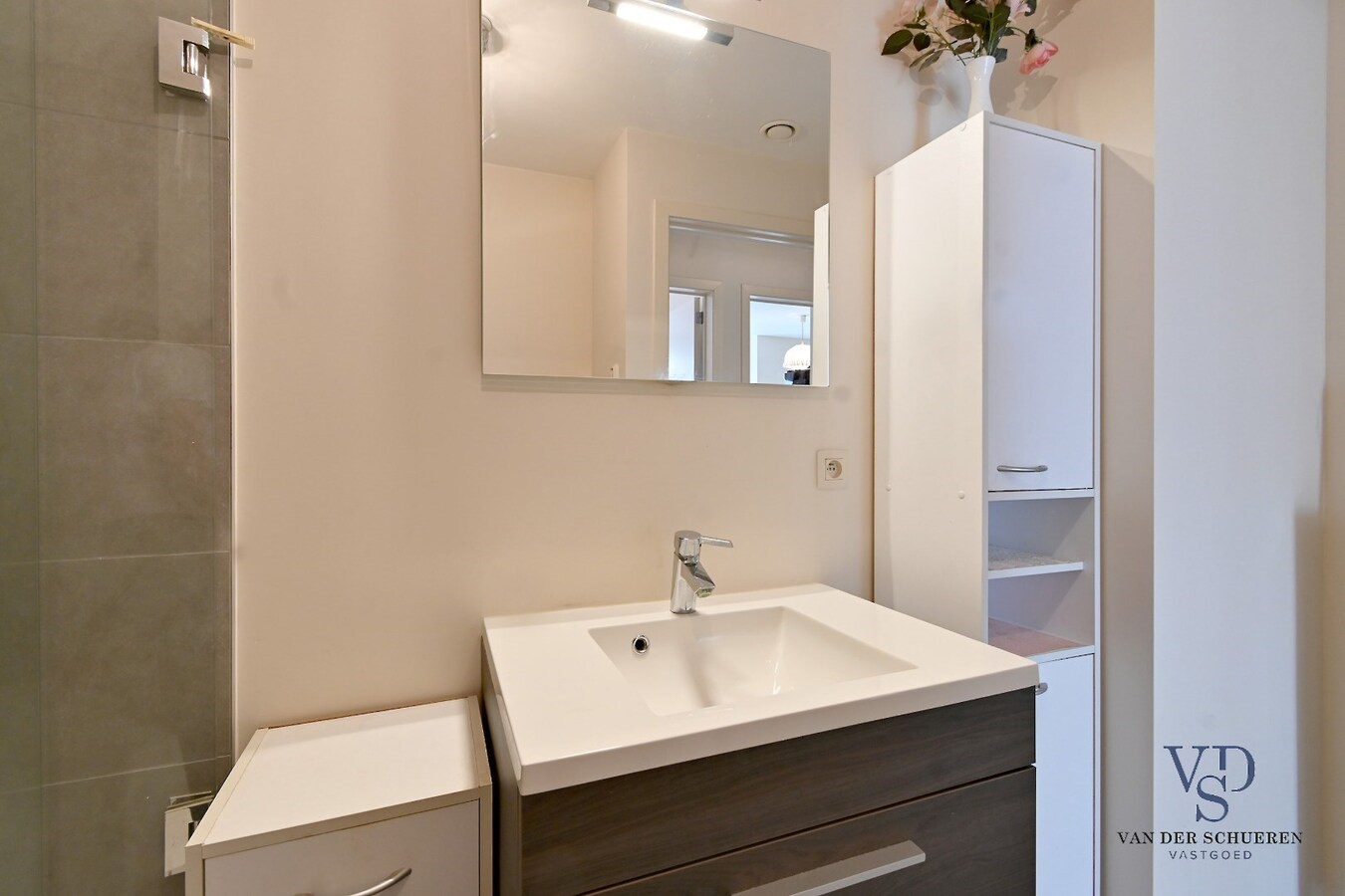 Aangenaam appartement in centrum Asper. 