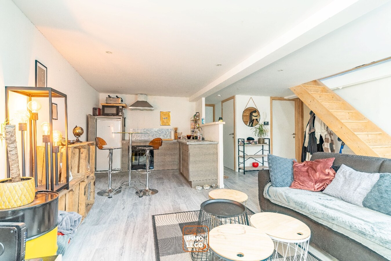 Appartement “DUPLEX” 3 chambres à quelques pas de la gare de Mouscron. 