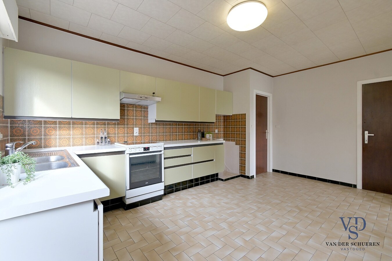 Praktische bungalow. 