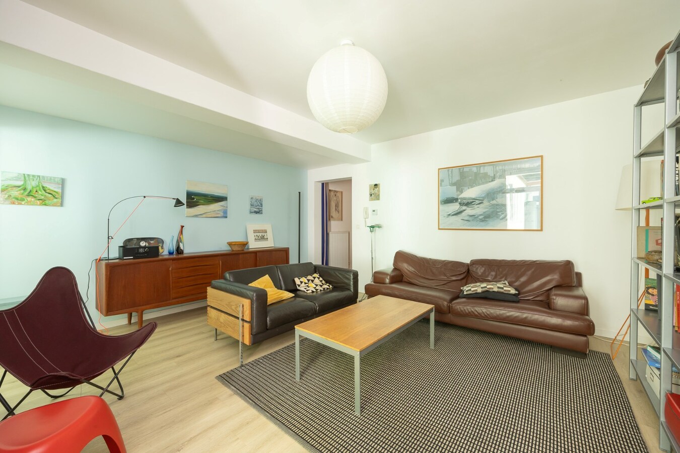 Gerenoveerd gelijkvloers appartement met stadstuin! 