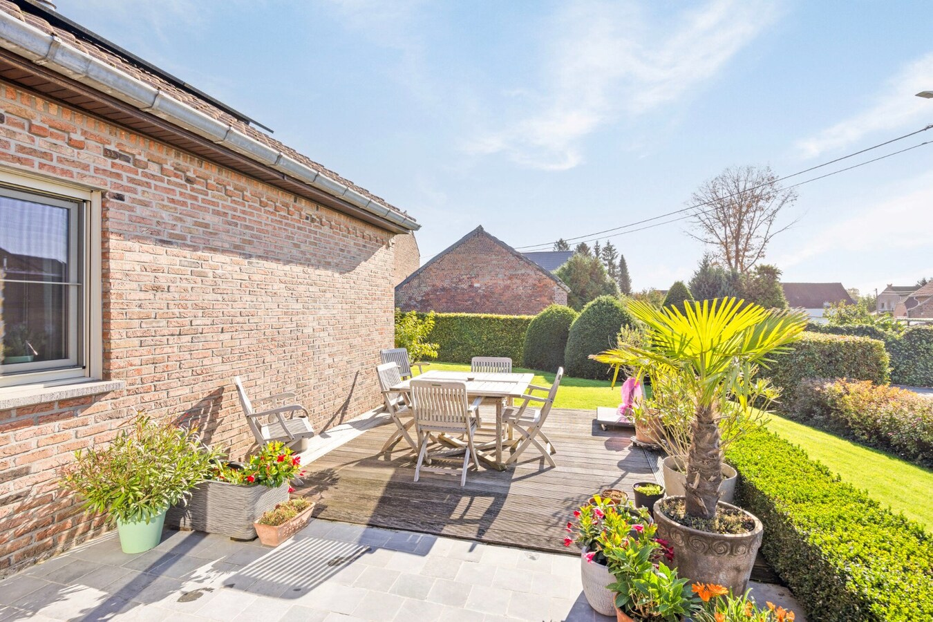 Mooie open bebouwing te Hoegaarden (Outgaarden) 