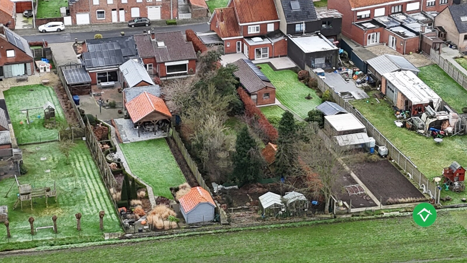 Woning te Ichtegem op een grondperceel van 936m² 