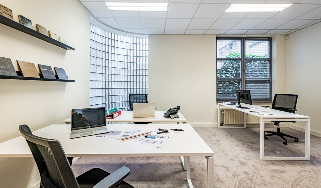 Gemeubelde kantoren met dienstverlening in Parkoffice Gent
