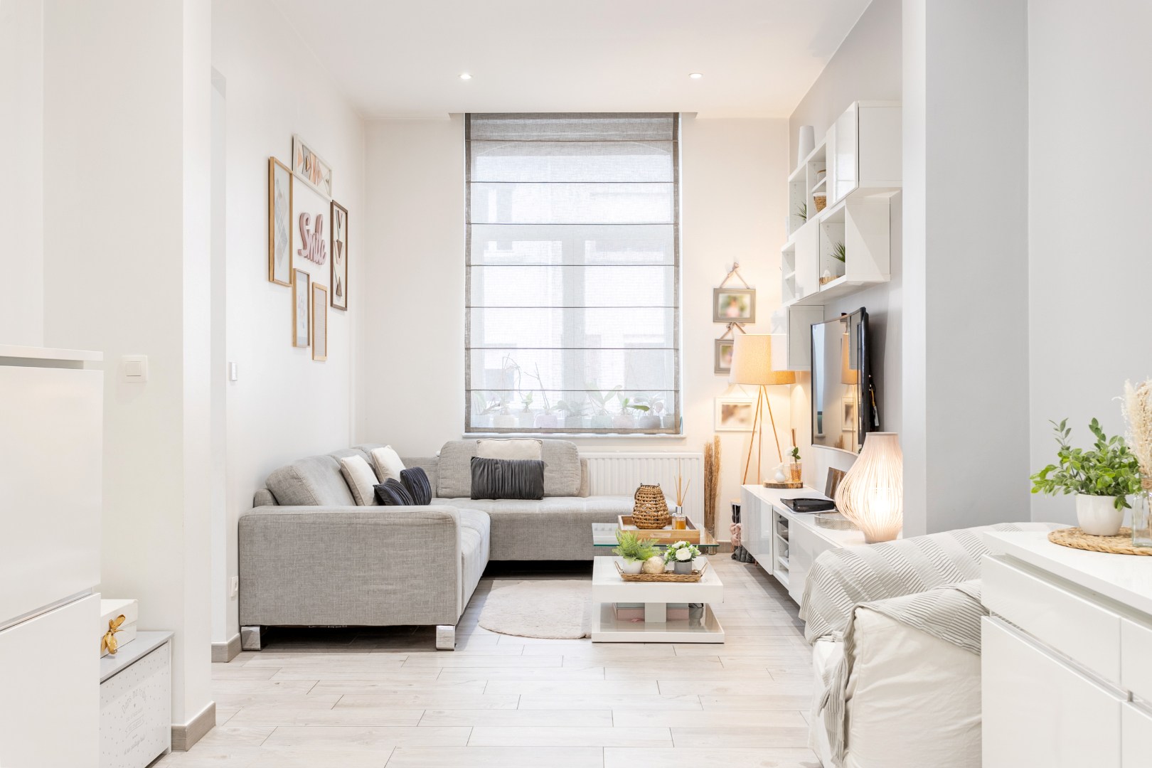 Volledig gerenoveerde woning, 3 slpks en tuin te koop centrum Halle 