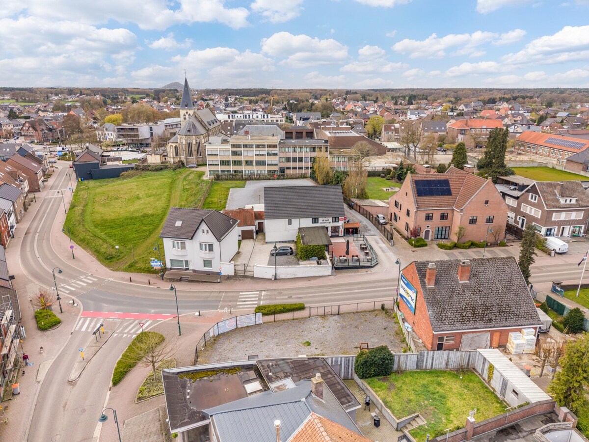 Projectgrond voor het bouwen van appartementen op een toplocatie in het centrum van Opglabbeek! 