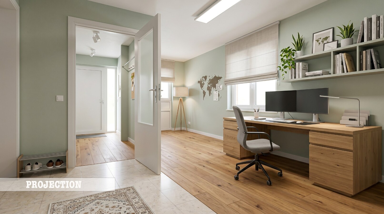3 façades offrant de beaux volumes, parking privatif, jardin, EXCELLENT POTENTIEL ! 