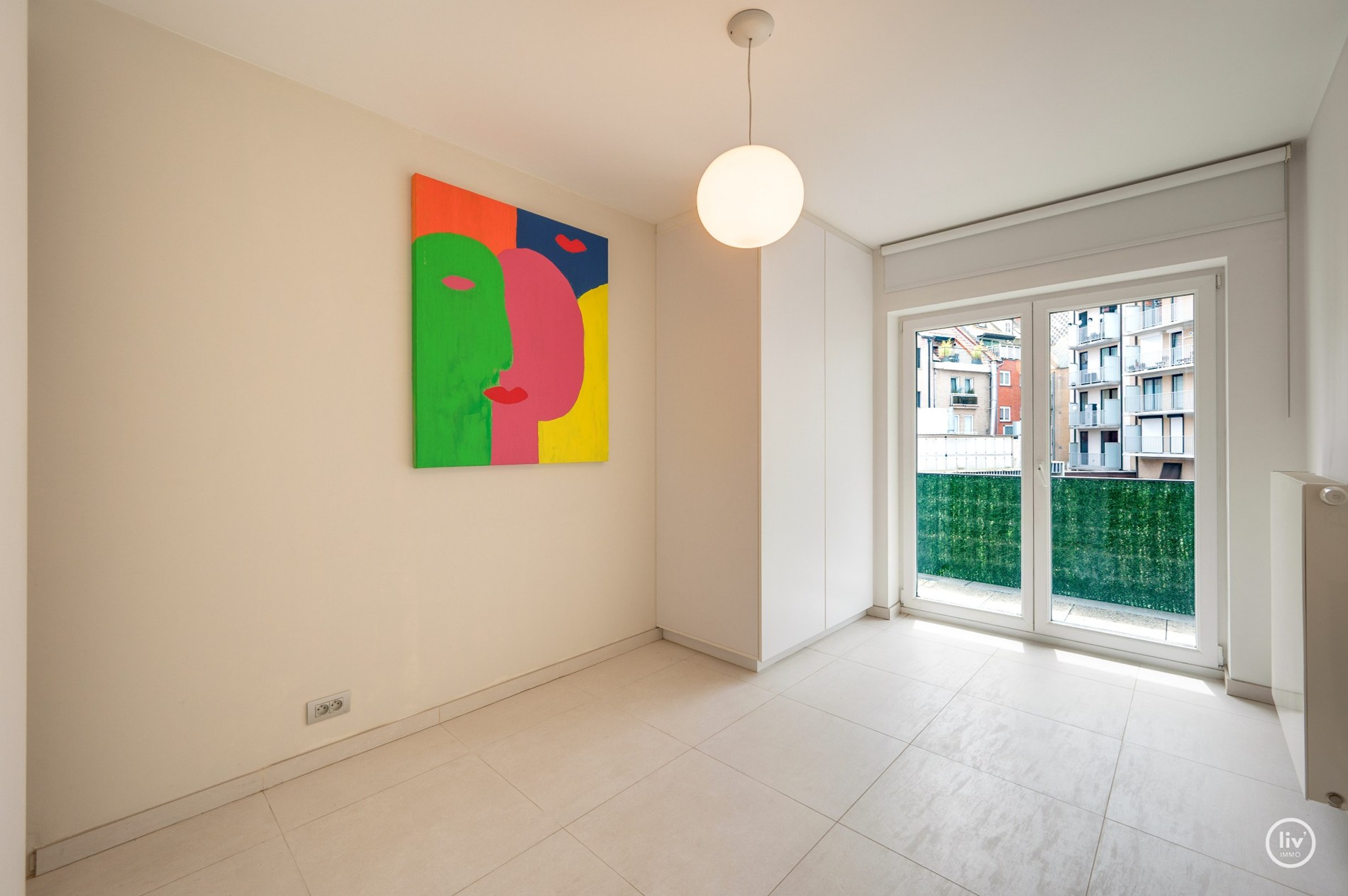 Bel appartement de deux chambres situé au centre de Knokke. 