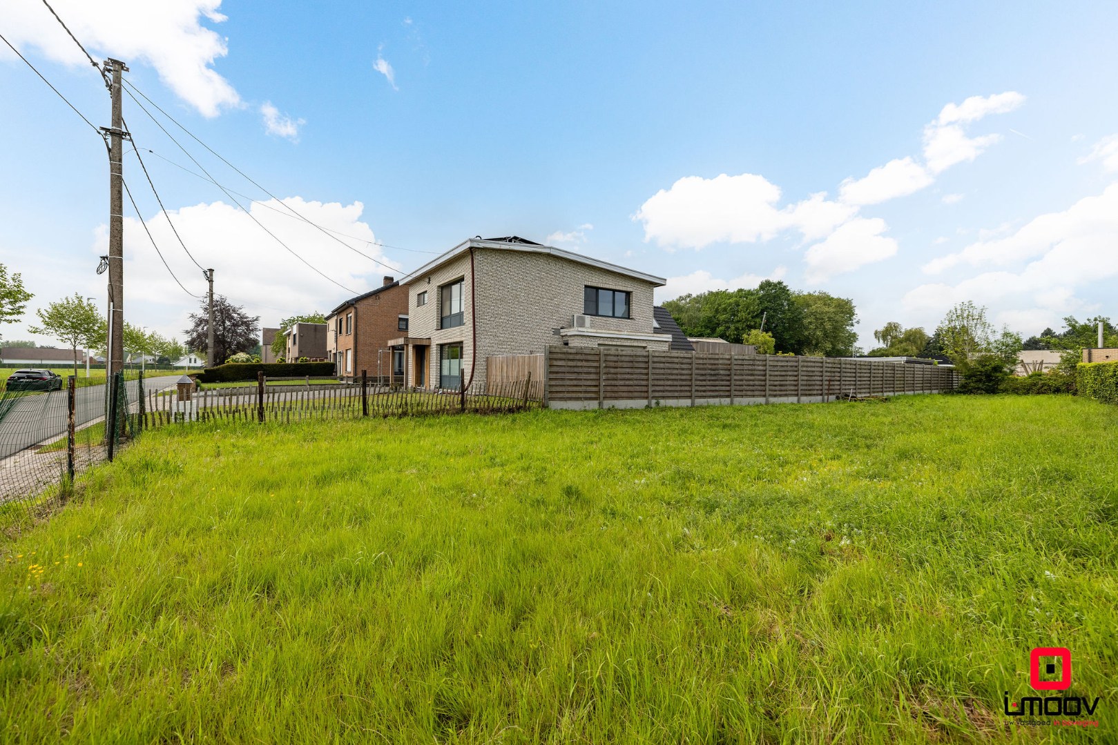 Bouwgrond 455 m² voor halfopen bebouwing op rustige ligging in Laarne 