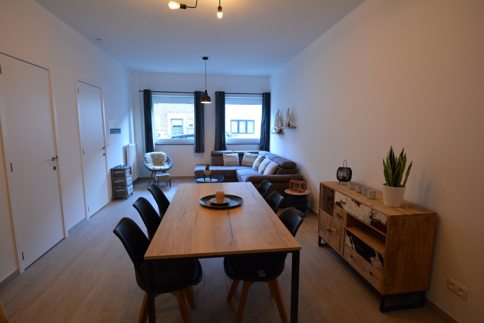 Gezellig en modern gelijkvloers appartement vlakbij de jachthaven 