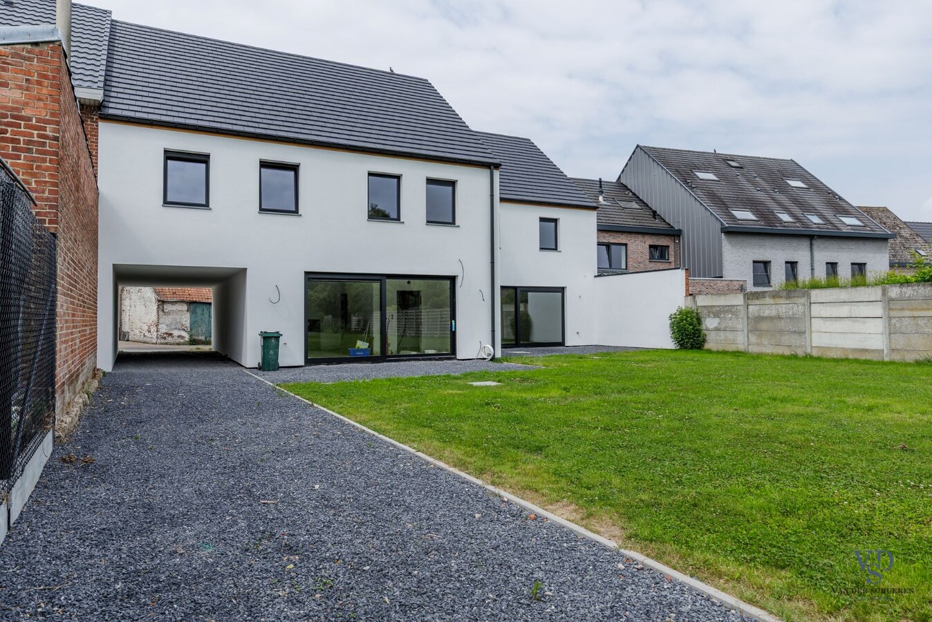 2 nieuwbouwwoningen in hartje Gavere 